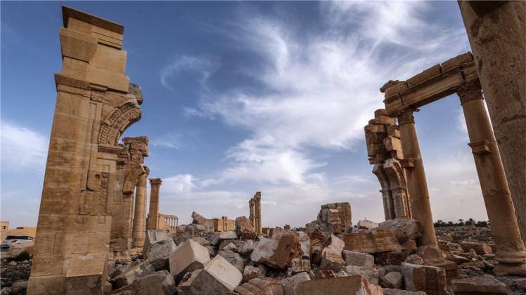 Bild der Zerstörung: Der IS hat die syrische Stadt Palmyra verwüstet. 