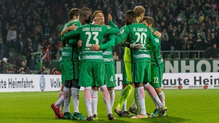 Am Samstag will Werder Bremen gegen den SC Freiburg wieder jubeln. dk-Abonnenten können das Spiel live im Stadion verfolgen. 