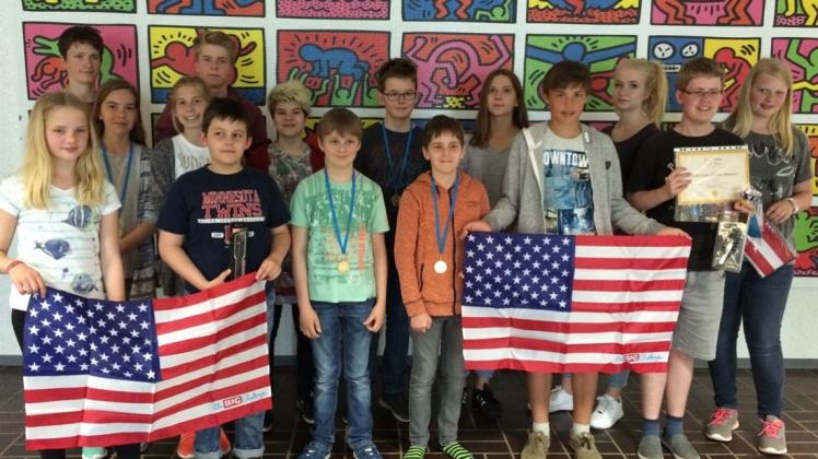 Erfolgreich beim Wettbewerb „The Big Challenge“: Die Schüler der fünften bis neunten Klassen der IGS haben beim bundesweiten Wettbewerb gut abgeschnitten. Erfolgreich beim Wettbewerb „The Big Challenge“: Die Schüler der fünften bis neunten Klassen der IGS haben beim bundesweiten Wettbewerb gut abgeschnitten.