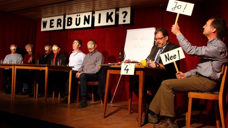 Plattdeutsche Theatergruppe Falkenburg feiert bei
