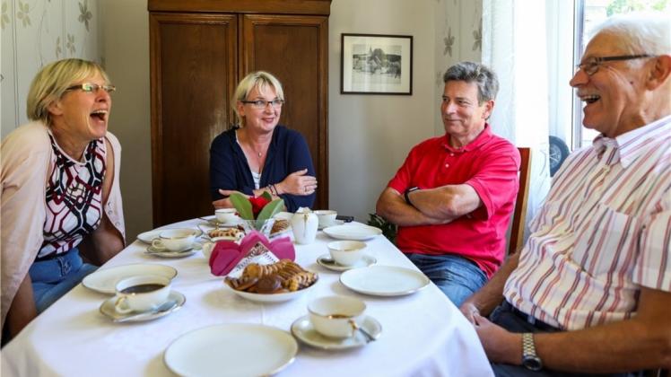 Vier Ortsvorsteher und zusammen 78 Jahre Ratserfahrung an einem Tisch: Die SPD-Mitglieder (von links) Doris Beinker, Ulrike Unland, Helmut Ellermann und Wilfried Langhans hören auf. 