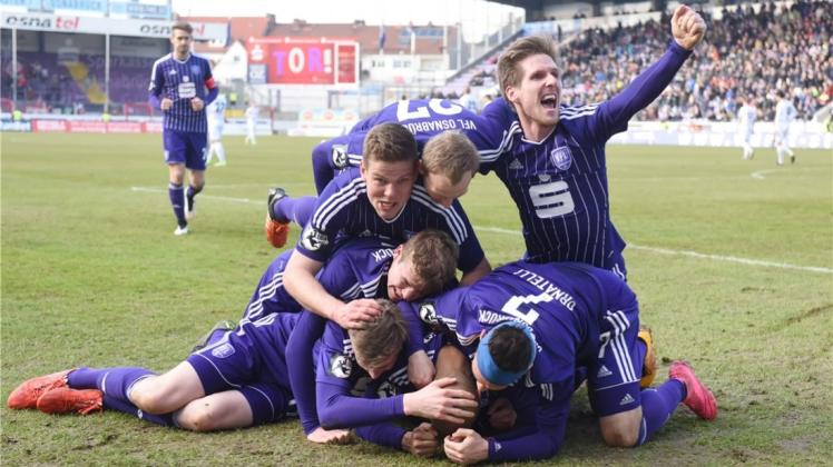 Wird der VfL Osnabrück am Ende der Saison über den Aufstieg jubeln? 
