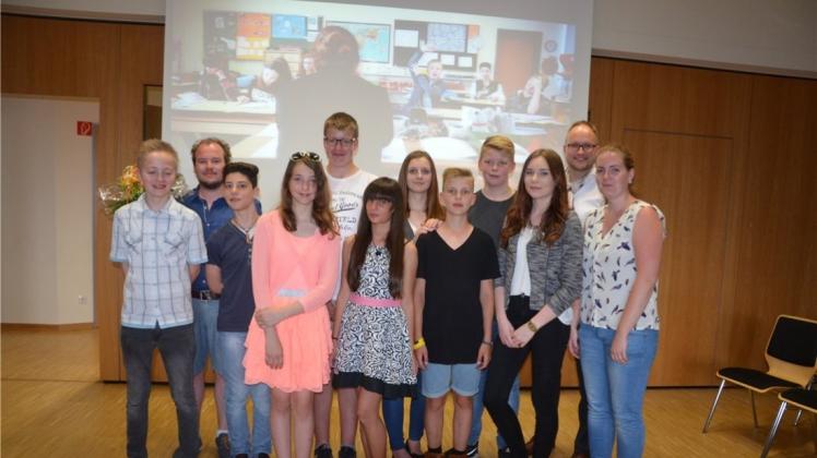 Neun Jugendliche haben in einem Workshop Imagefilme für die Gemeinde Wietmarschen gedreht. 
