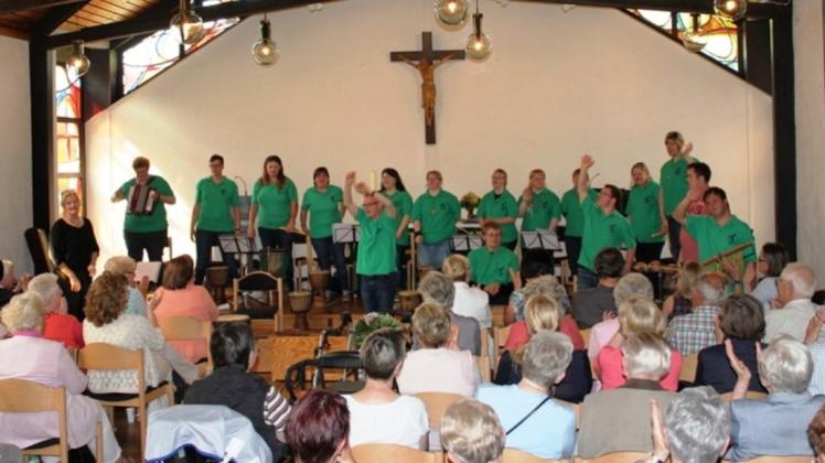 Solo &amp; Tutti beim Auftritt in der evangelisch-lutherischen Kirche in Haselünne. 