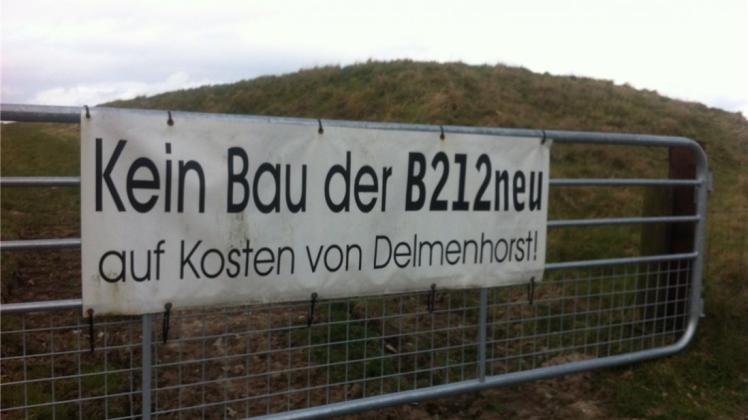 Delmenhorster Protest gegen die neue B 212, die die Ortsteile Deich- und Sandhausen durchschneiden könnte. Delmenhorster Protest gegen die neue B 212, die die Ortsteile Deich- und Sandhausen durchschneiden könnte.