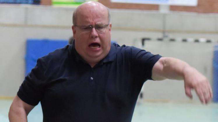 Will nicht noch ein Drama: Jörn Franke, Trainer des Handball-Landesligisten TS Hoykenkamp. 