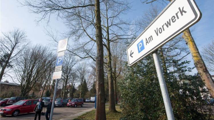 Hier könnte das neue Parkhaus in Delmenhorst entstehen: Eine Bürgerinitiative kämpft jetzt gegen die Pläne.  