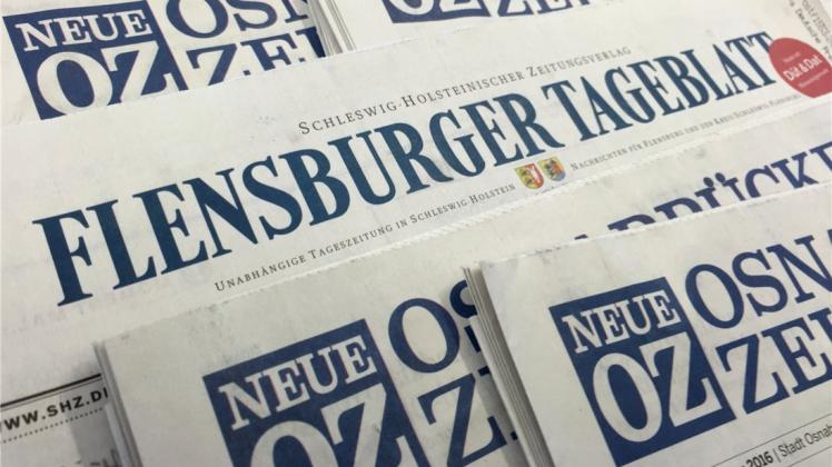Zeitungstitel von NOZ Medien und medien holding:nord. 