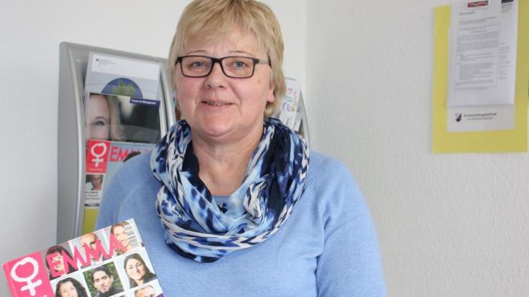 Marita Tolksdorf-Krüwel ist seit dem 1. April Flüchtlingssozialarbeiterin in Hasbergen. Voraussichtlich ab Juni wird die 58-Jährige ihre Stelle als Gleichstellungsbeauftragte in Hasbergen dann neu aufgeben, denn sie weiß: „Flüchtlingsarbeit braucht immer mehr Zeit als Gleichstellungsarbeit.“