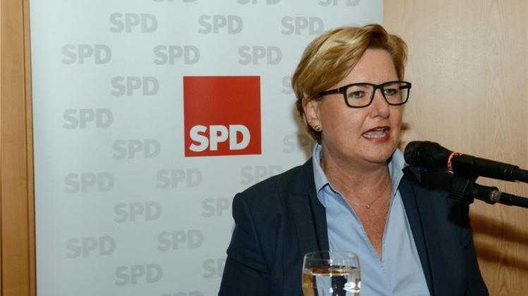 Deutlich Stellung gegen Rechtsextremismus bezieht die stellvertretende Vorsitzende der SPD-Bundestagsfraktion, Eva Högl. 