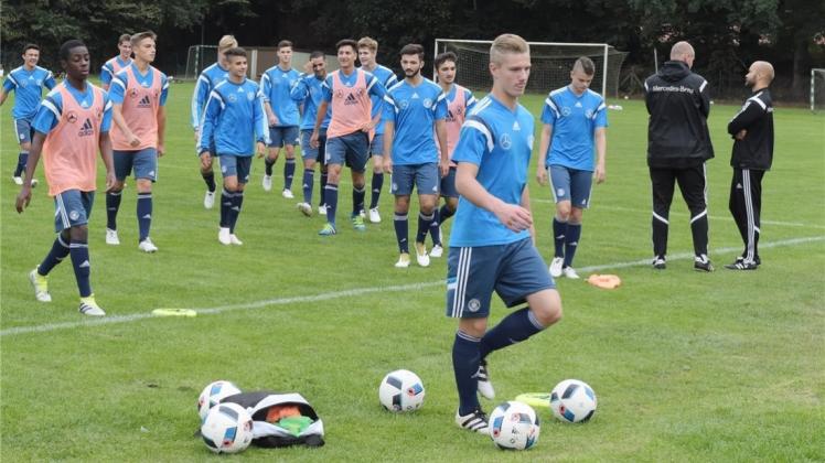 Seit Montag absolviert die U16-Fußball-Nationalmannschaft einen Lehrgang im Wildeshauser Krandelstadion. Am Montag (15 Uhr) steht im Delmenhorster Stadion ein Test-Länderspiel gegen Österreich an. 