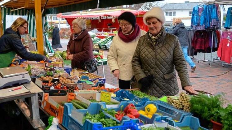 Positives Ereignis in Bookholzberg: Es gibt es wieder einen Wochenmarkt. Archivfoto: Thomas Deeken