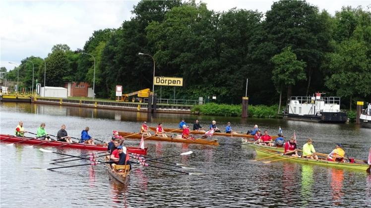 Der Papenburger Ruderclub und der Wassersportverein Dörpen haben gemeinsam das emsländische Wanderrudertreffen organisiert. 