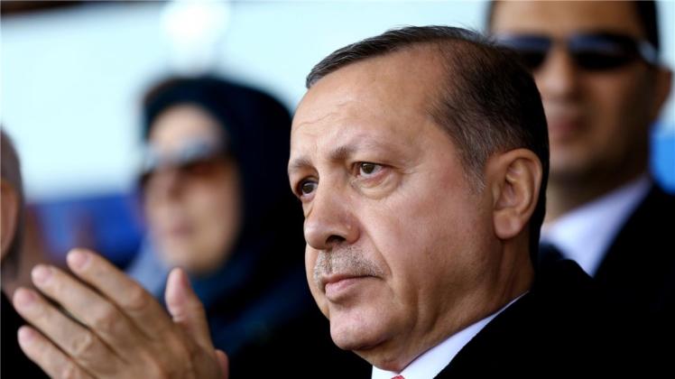 Der türkische Präsident Erdogan steht wegen der Angriffe auf die Pressefreiheit in der Kritik. 