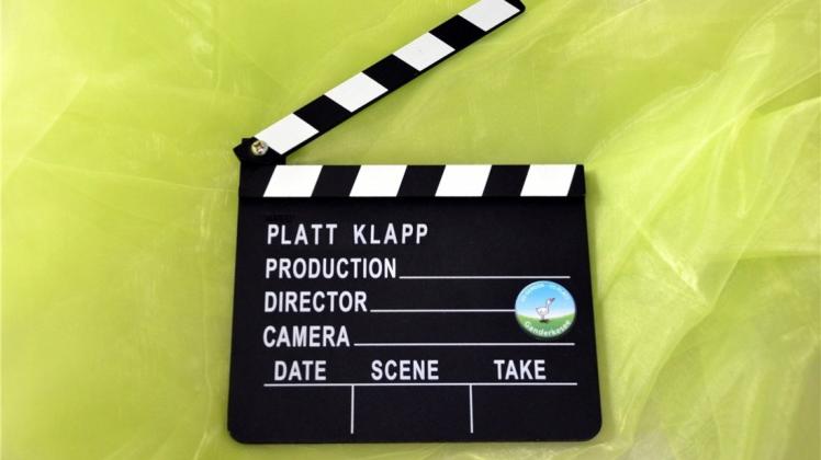 Mit PlattKlapp“ ist das neue Filmprojekt für Ganderkeseer Schüler überschrieben. Fotomontage: Hauke Gruhn/Gemeinde Ganderkesee