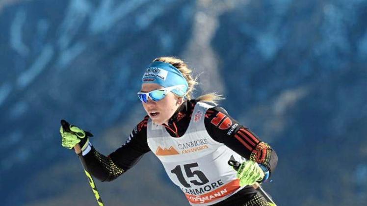 Sandra Ringwald wurde zum Auftakt der Tour de Ski Achte. 