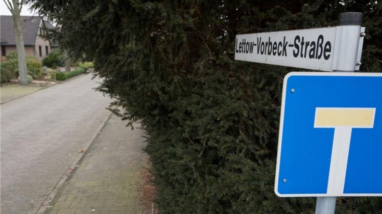 Die Lettow-Vorbeck-Straße soll umbenannt werden. 