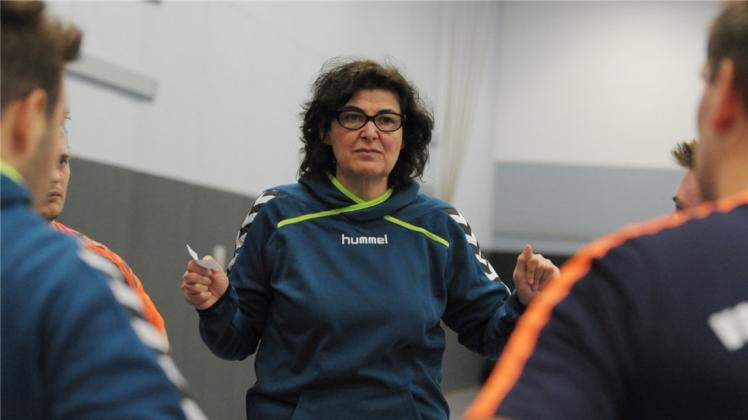 Stellte das Training ihrer Herren um: Susanne Schalk, Trainerin beim Volleyball-Oberligisten VG Delmenhorst-Stenum. 