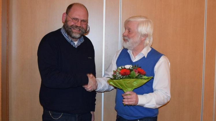 Der bisherige Vorsitzende der SPD, Georg Berenzen (l.), und sein Nachfolger Ulrich Wilde. 