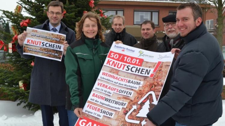 Die Vertreter der Werbegemeinschaft GanterMarkt und beteiligter Betriebe setzen auf ein großes Publikumsinteresse: von links Gernot Schmidt, Hilke Tabken, Wilm Denker, Stephan Langner, Bernd Römer und Timo Vetter. Die Vertreter der Werbegemeinschaft GanterMarkt und beteiligter Betriebe setzen auf ein großes Publikumsinteresse: von links Gernot Schmidt, Hilke Tabken, Wilm Denker, Stephan Langner, Bernd Römer und Timo Vetter.