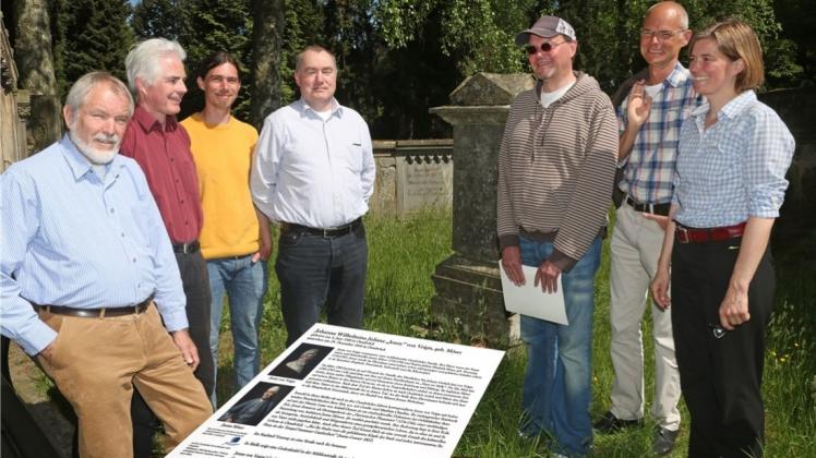 Tafel für Jenny von Voigts auf Osnabrücker