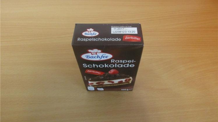 Das Unternehmen Ruf Lebensmittelwerk KG ruft den Artikel „Backfee Raspelschokolade Zartbitter 100 g“ zurück. Das Unternehmen Ruf Lebensmittelwerk KG ruft den Artikel „Backfee Raspelschokolade Zartbitter 100 g“ zurück.