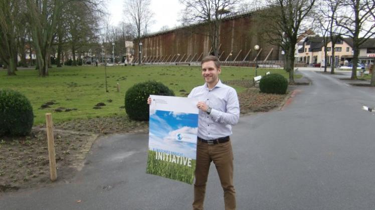 Das Bundesumweltministerium fördert die Stelle eines Klimaschutzmanagers in den Kommunen. In Bad Rothenfelde hat jetzt Marc-Philipp Nikolay diesen Job. 