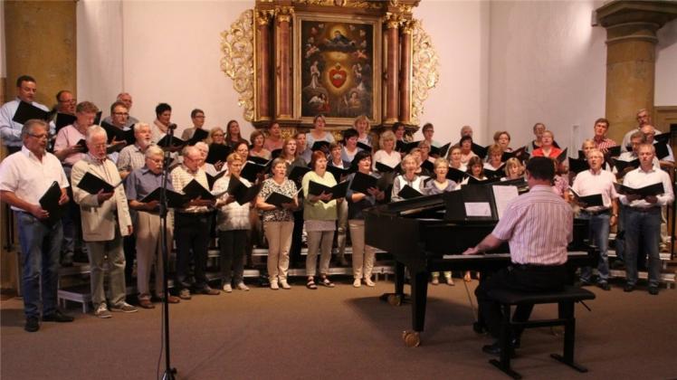 Stimmgewaltig und detailverliebt präsentierte sich der Martinus-Chor in Hagen. 