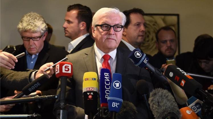 Außenminister Frank-Walter Steinmeier (SPD) teilte nach fünfstündigen Gesprächen in der Syrien-Kontaktgruppe einen Erfolg mit. 