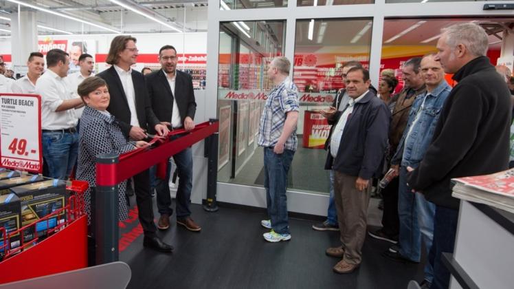 Kunden drängen in neuen Delmenhorster Media