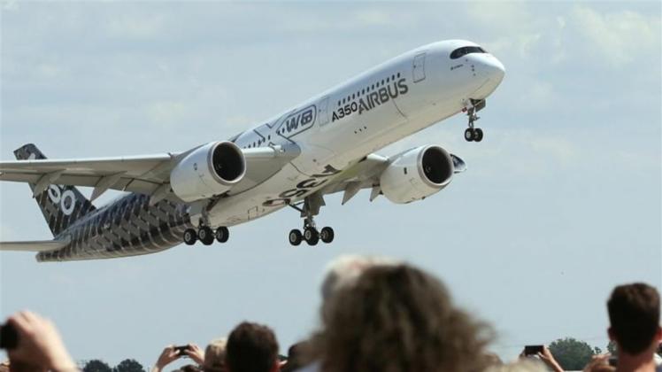 Der A350 ist das neueste Flugzeugmodell von Airbus. 