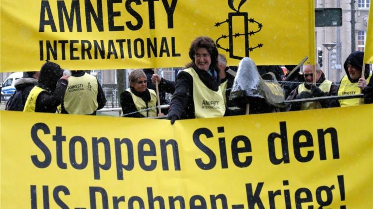 Amnesty International plant eine Gruppe in Delmenhorst zu gründen. Symbolbild: Peter Steffen/dpa
