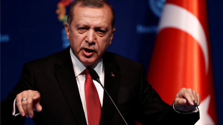 Im Kreuzfeuer der Kritik: der türkische Präsident Recep Tayyip Erdogan. 