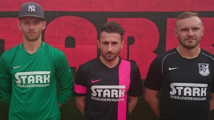 In der nächsten Saison gemeinsam für den TSV Ippener am Ball: Andreas Böhm, Danyel Akyol und Spielertrainer Andreas Lorer (von links). 