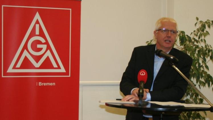 Sieht 2015 als Erfolgsjahr: der Bremer IG-Metall-Chef Volker Stahmann. Sieht 2015 als Erfolgsjahr: der Bremer IG-Metall-Chef Volker Stahmann.