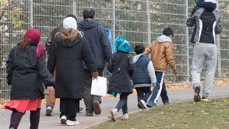 Der Gemeindebund plädierte für eine zumindest befristete Wohnsitzpflicht, die eine gleichmäßige Verteilung der Flüchtlinge in Deutschland sicherstellt. Foto:dpa