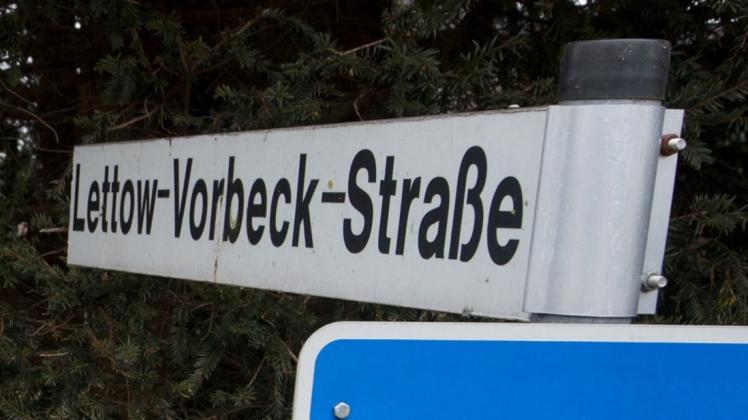 Nach dem Streit um die Lettow-Vorbeck-Straße könnten nun alle Straßennamen in Delmenhorst geprüft werden. 