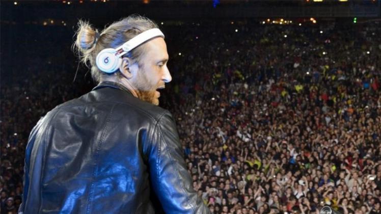 David Guetta hat den offiziellen EM-Song aufgenommen. Foto: Laurent Gillieron