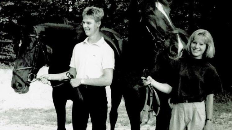 Bereit für die deutsche Meisterschaft im Vielseitigkeitsreiten 1989. Bereit für die deutsche Meisterschaft im Vielseitigkeitsreiten 1989.