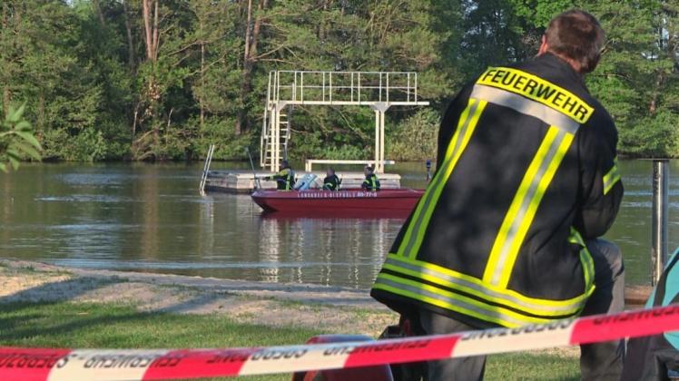 Im Silbersee in Stuhr ist am Freitag, 13. Mai 2016, ein 20-Jähriger ertrunken. 