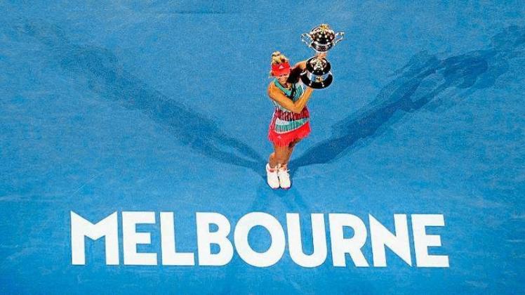 Angelique Kerber gewann Ende Januar die Australian Open in Melbourne. 