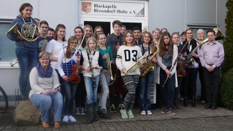 Das Probenwochenende der Blaskapelle Bissendorf-Holte ist Tradition. Neben dem letzten musikalischen Feinschliff (gerade übt vorrangig die Jugendgruppe), stärkt es auch immer die Gemeinschaft. 