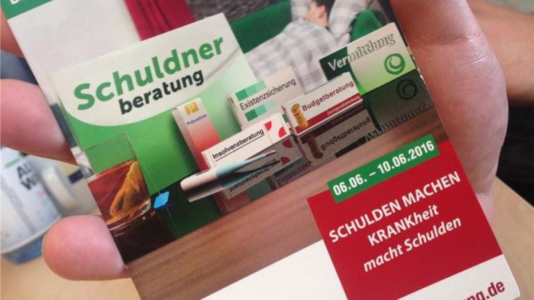 Noch bis zum 10. Juni läuft die Aktionswoche Schuldnerberatung. Noch bis zum 10. Juni läuft die Aktionswoche Schuldnerberatung.