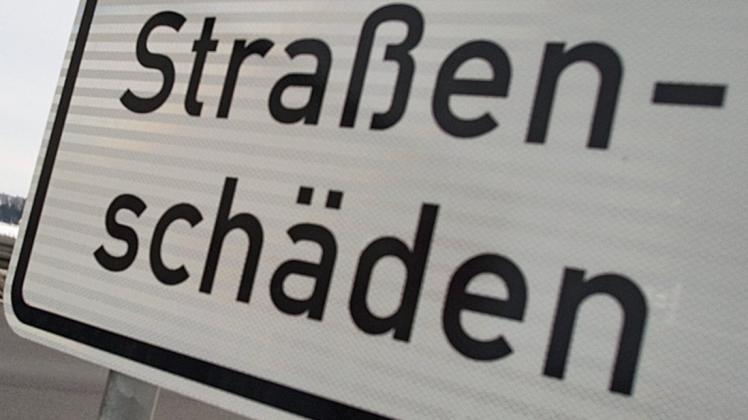 Im Kreuzungsbereich Astruper Straße/Bümmersteder Straße in Sandkrug wird die Geschwindigkeit wegen Straßenschäden stark gedrosselt. Symbolfoto: dpa Im Kreuzungsbereich Astruper Straße/Bümmersteder Straße in Sandkrug wird die Geschwindigkeit wegen Straßenschäden stark gedrosselt. Symbolfoto: dpa