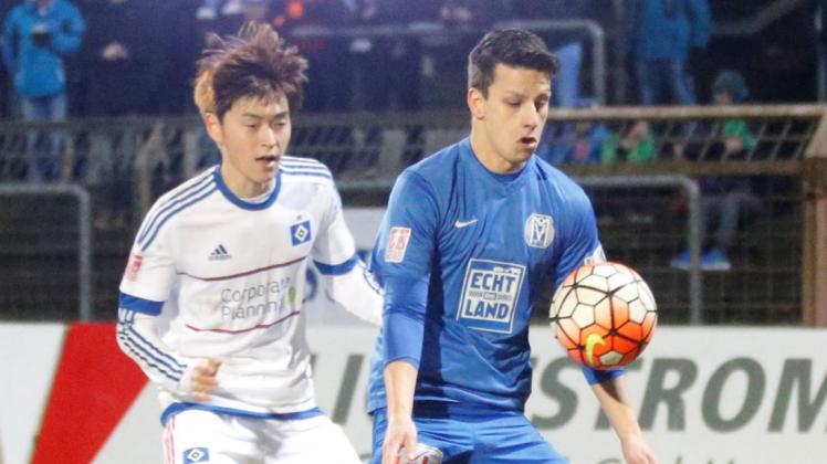 Bleibt zwei weitere Jahre beim SV Meppen: Janik Jesgarzewski. 