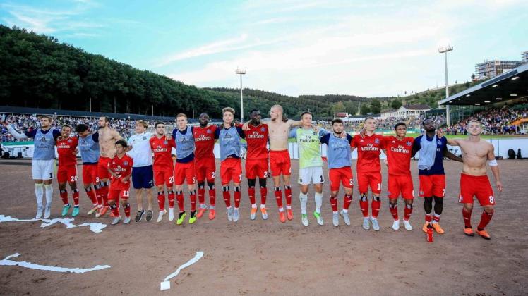 Im Kader des Hamburger SV gibt es einige Spieler, die ihren Marktwert steigern konnten. Foto: imago/Oliver Ruhnke