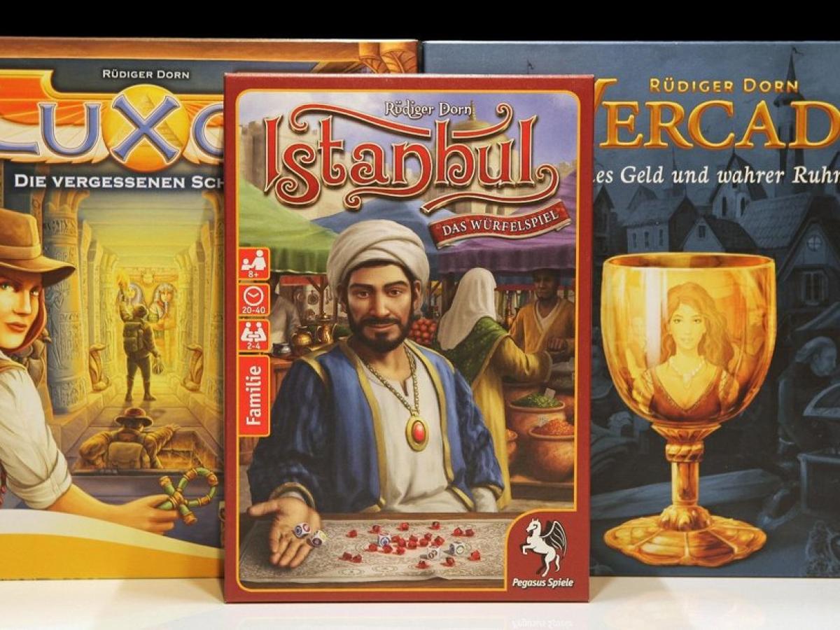 Luxor, Istanbul - Das Würfelspiel, Mercado: Spiele von Rüdiger | NOZ