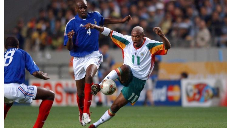El Hadji Diouf sorgte für die große Überraschung zum Start der WM 2002. 