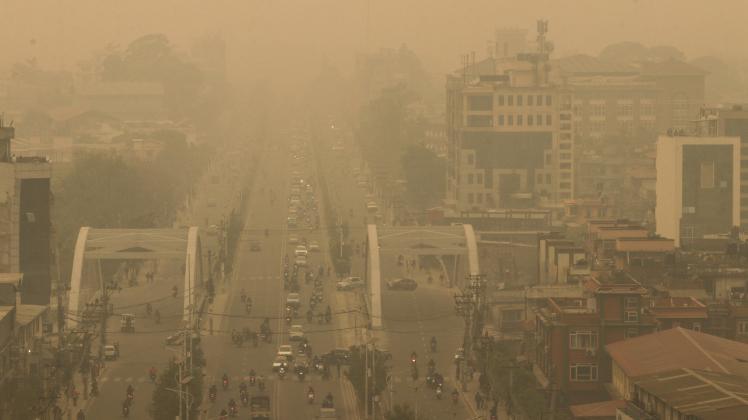 Luftverschmutzung in Nepal