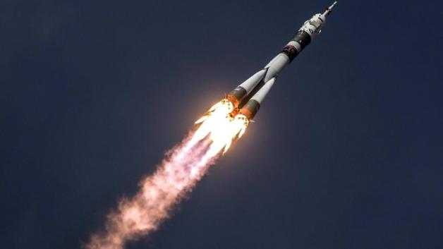 34 Mal wird die Rakete die Erde umkreisen, bevor sie am Freitag, 8. Juni, 15.07 Uhr, (MESZ) an der ISS andockt. Foto: imago/ITAR-TASS